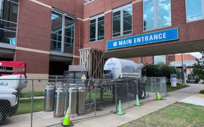 Temporary Oxygen Trailer Sustains Le Bonheur’s Pipe Renovation